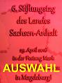 A Stiftungstag Sachsen-Anhalt AUSWAHL